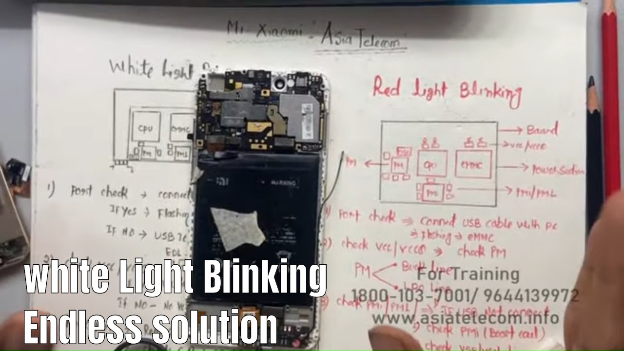 Redmi White Light / Red Light - Endless Complete Solution
