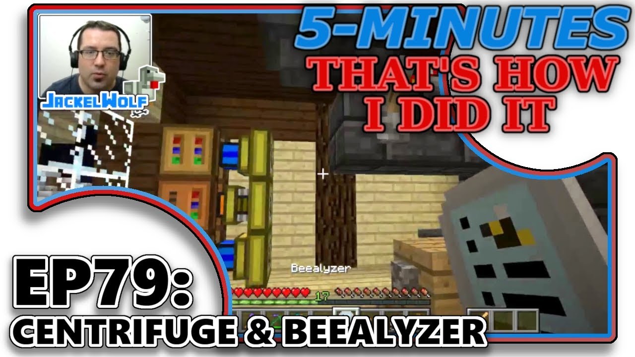 [MODDED MINECRAFT] 5-MIN - THAT'S HOW I DID IT! - EP79 - FORESTRY:  CENTRIFUGE & BEEALYZER