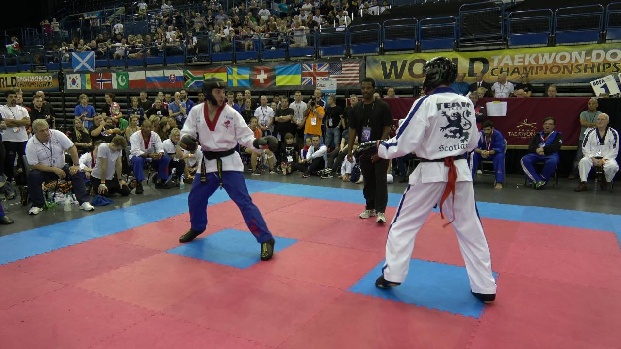 2016 Taekwondo International World Championships James Reed vs Matt Clark