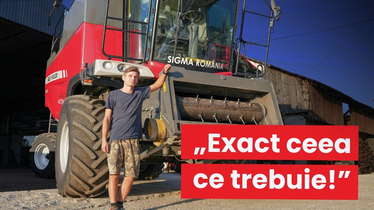 Combina Massey Ferguson Activa S 7345: „Exact ceea ce trebuie!”