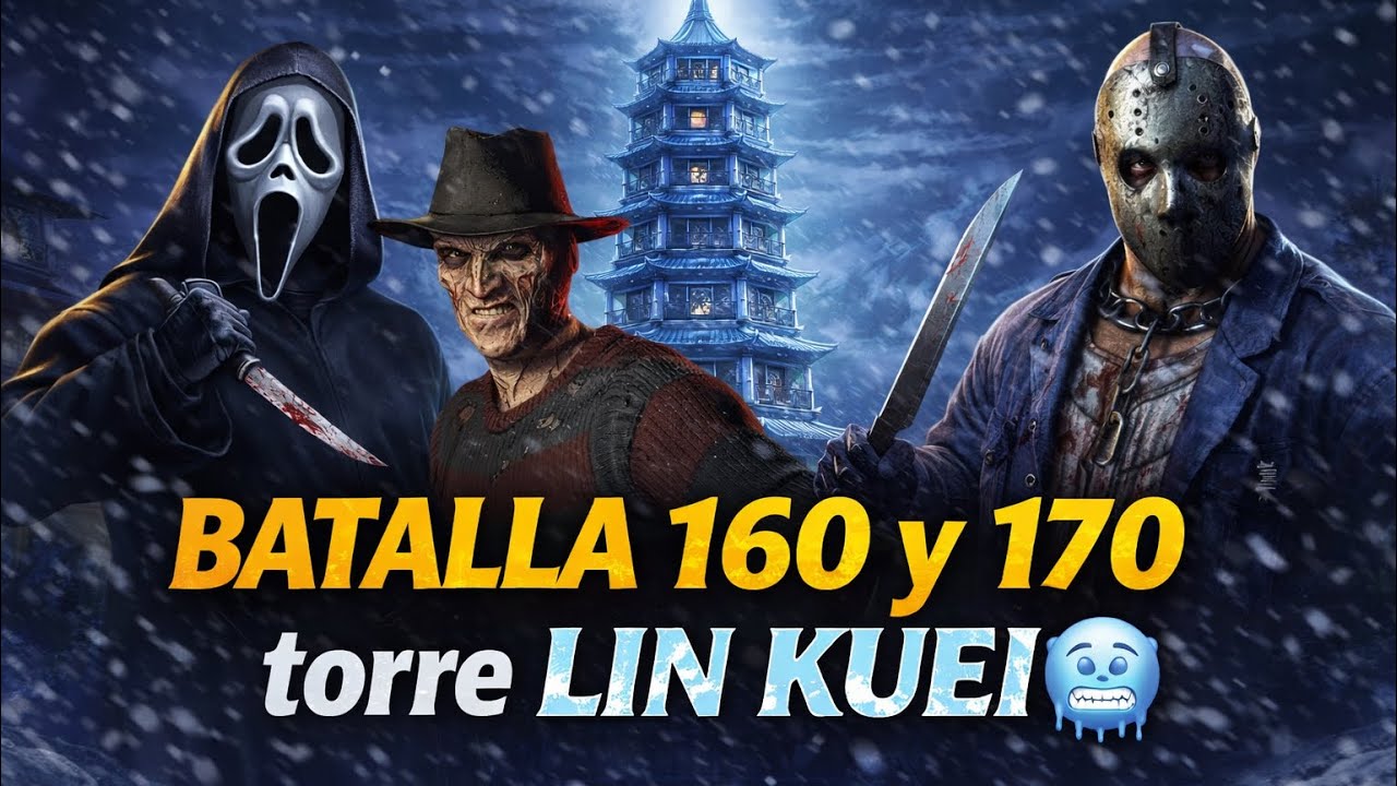 Batalla 160 y 170 torre LIN KUEI(equipo pesadilla💀)