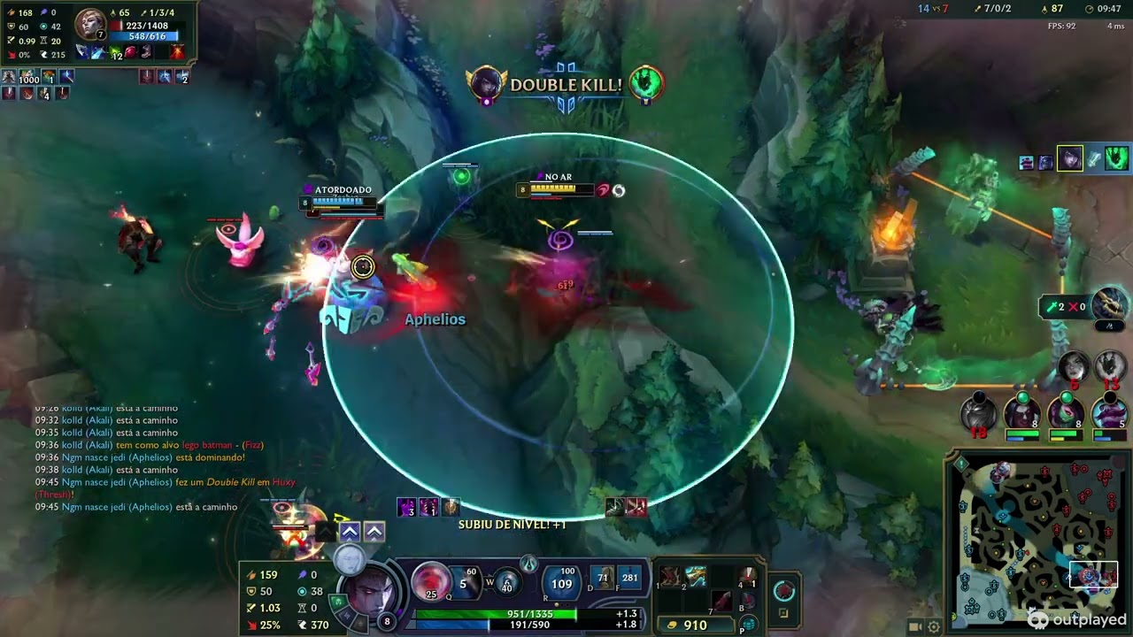 Aphelios vs Kaisa Mestre