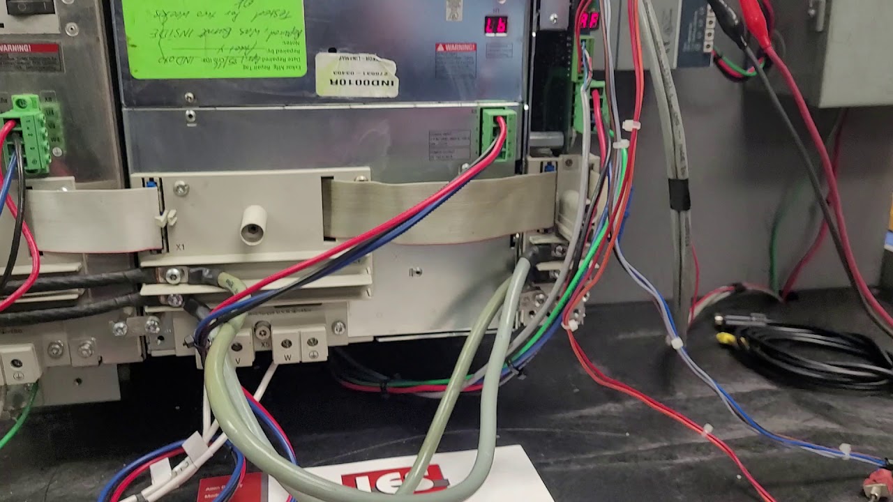 TEST RUN - INDRAMAT POWER SUPPLY DRIVE - HVR03.2-W045N