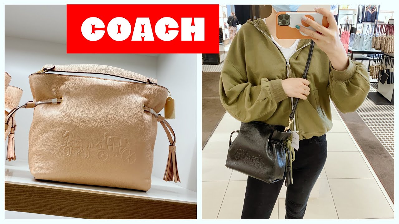 NEW‼️Coach outlet bags Andy Crossbody With Horse And Carriage