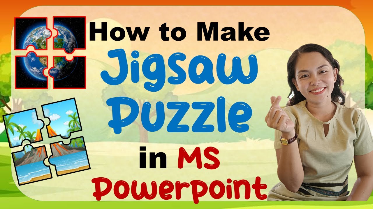 How to make a Jigsaw Puzzle using Microsoft PowerPoint| Teacher Share's Tutorial Video | Tutorial