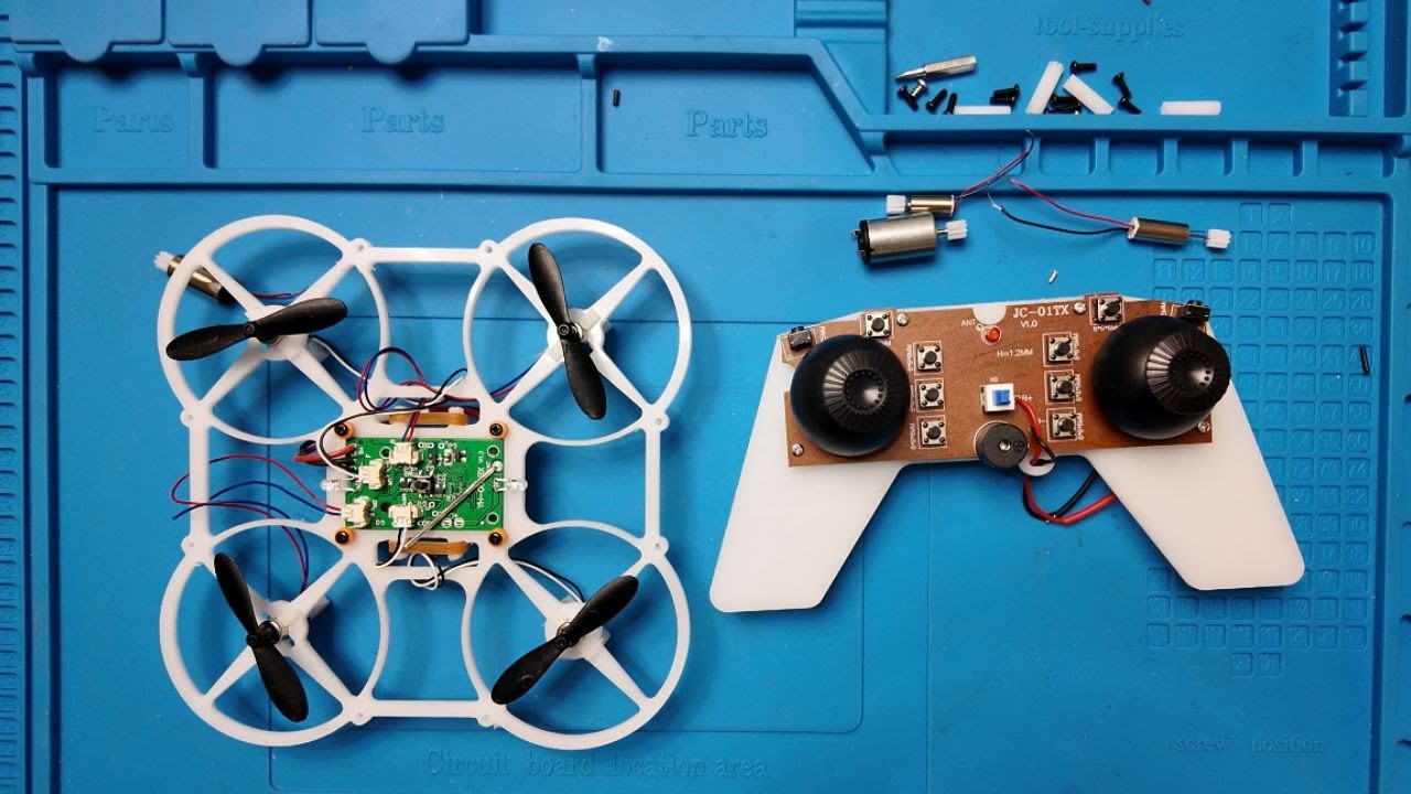 $1.7 Drone Challenge: From Plastic Cardboard to Full Flight, The World's Cheapest Drone?