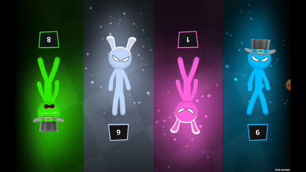 اليوم لعبت Stickman Party مع إلاف نزافت 5 ألعاب جديدة