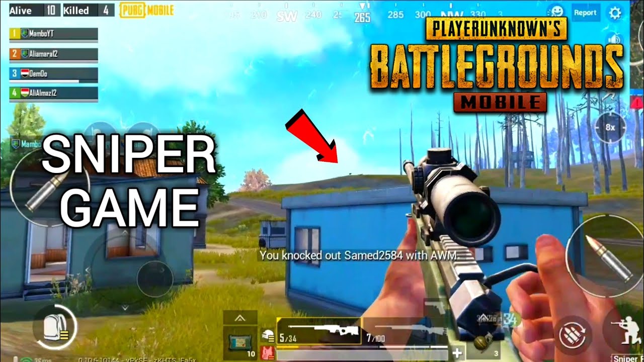 PUBG MOBILE - SNIPER GAME WITH RANDOM SQUAD! | PlayerUnknown's Battlegrounds Mobile