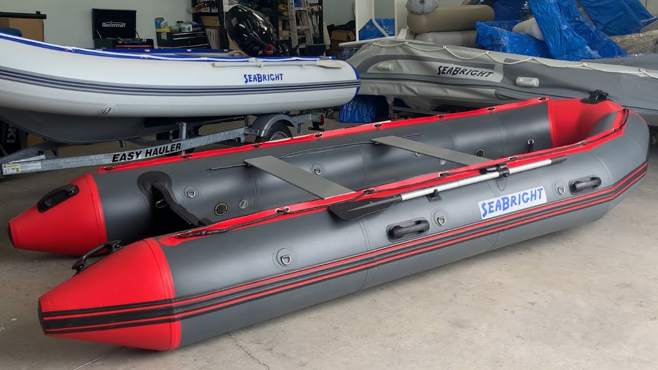 Assembling a SeaBright Marine 430P Inflatable Boat!