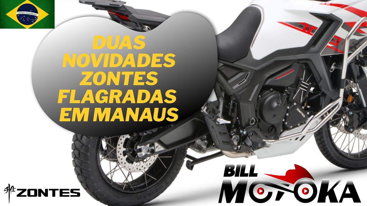 Duas novidades da ZONTES flagradas em testes lá em MANAUS e as duas são TOP na categoria, LUXO.
