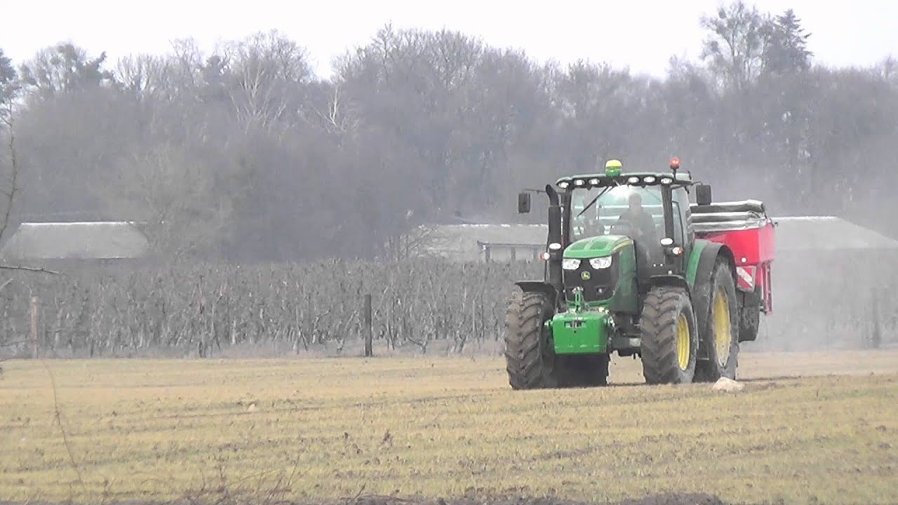 Wiosna 2016 ᴴᴰ Siew Nawozu - John Deere 6170R + Rauch AXIS-H 50.1 EMC+W