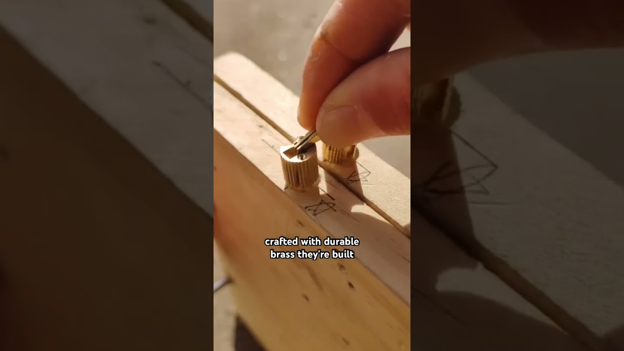 &ldquo;10mm Brass Barrel Hinges | Invisible Hidden Cabinet Hinges | 180&deg; Concealed Furniture Hinges&rdquo;