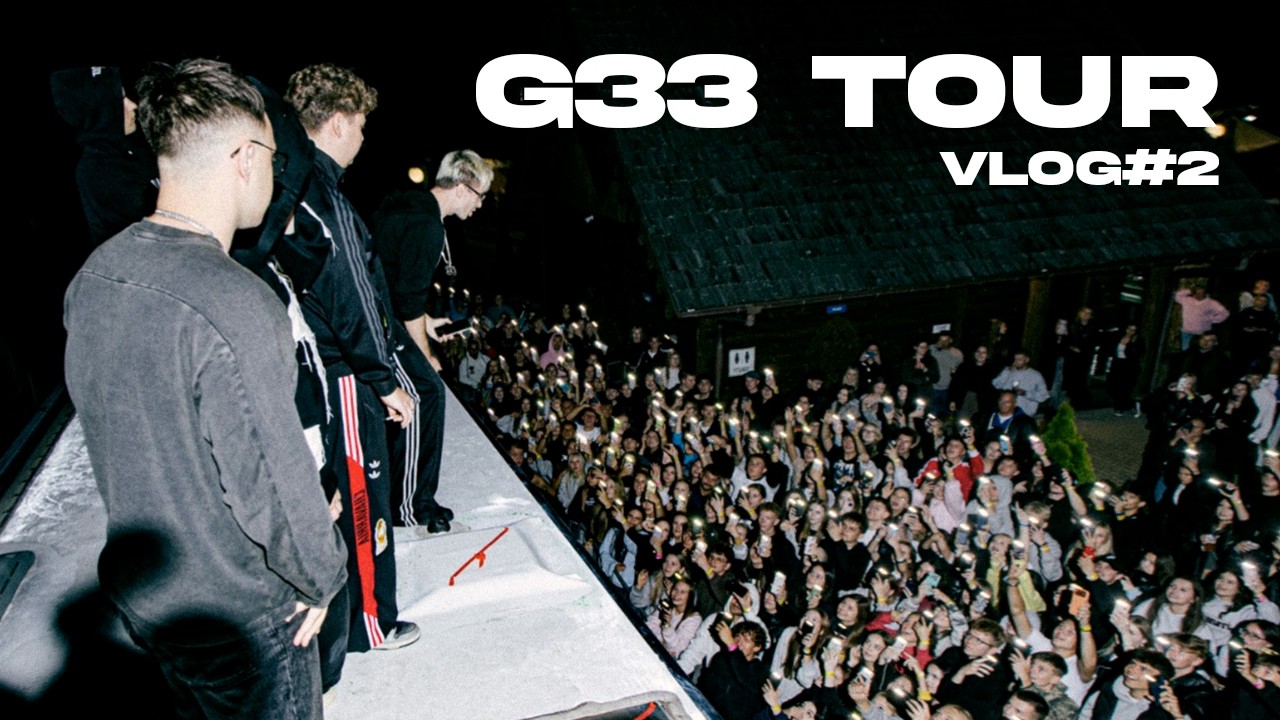 URODZINY SZCZEPANA, AITCH W BIAŁYMSTOKU, NAJGŁOŚNIEJSZY KONCERT Z TRASY? (G33 TOUR VLOG #2)