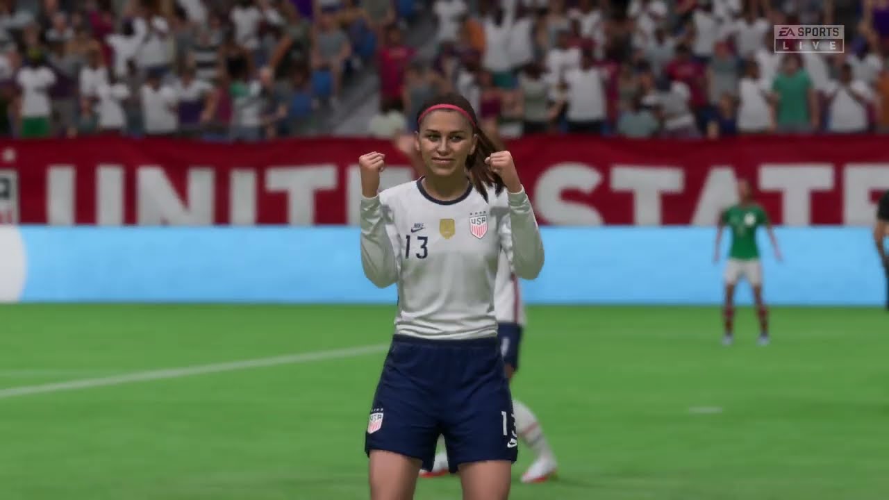 Uswnt Vs Mexico Women's National Teams FIFA 23 - Gameplay #alexmorgan #uswnt #usasoccer
