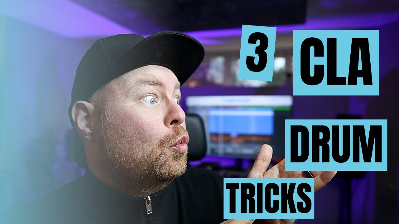 3 CLA DRUM MIXING TECHNIQUES | DRUM SECRETS | LOGIC PRO X