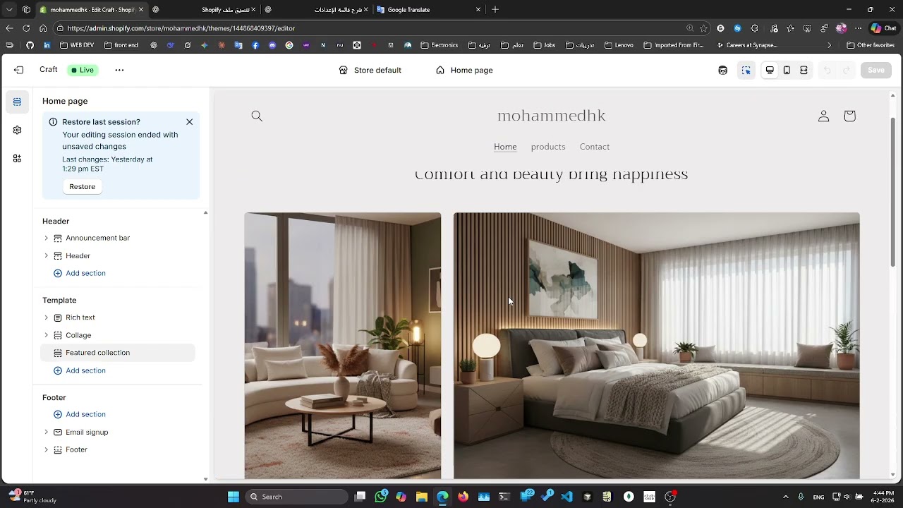 shopify mohammed hussein