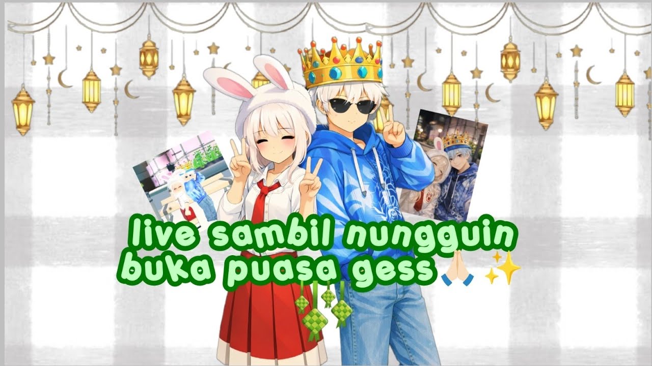 live sambil nungguin buka puasa gess 🙏🏻✨