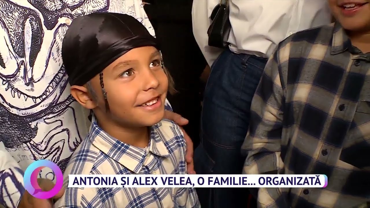 Antonia și Alex Velea, o familie... organizată
