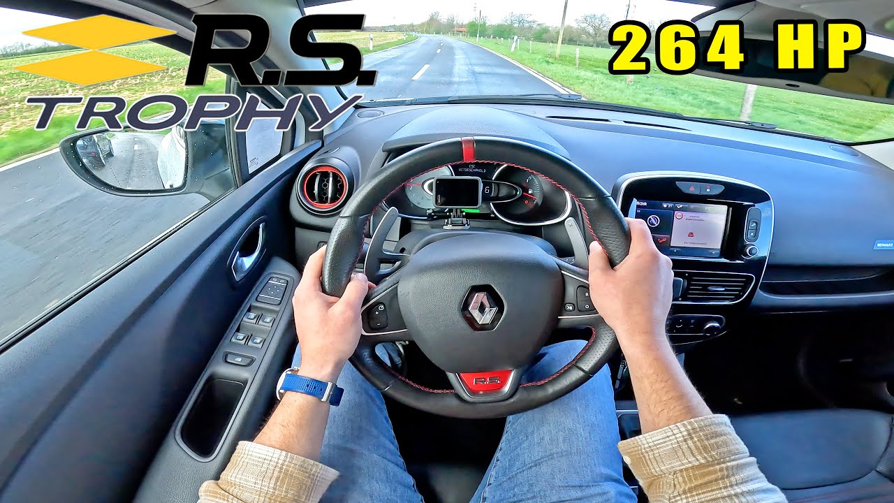 Renault Clio RS Trophy STAGE 2 *LOUD* POV Test Drive