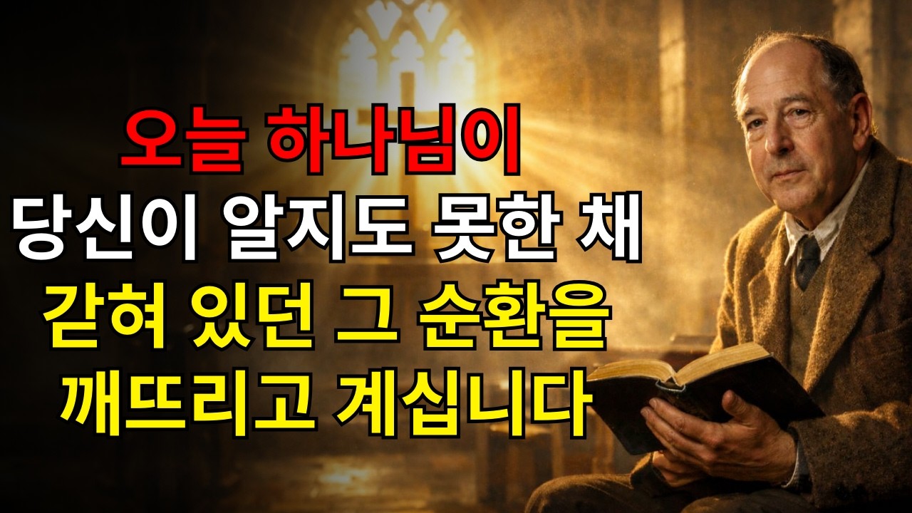 오늘 하나님이 당신이 갇혀 있는 줄도 몰랐던 반복을 끊고 계신다 | C.S. 루이스