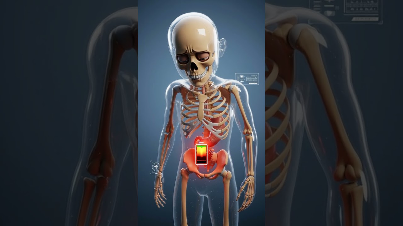 Stomach Shuts Down: Watch What Happens Next ⚠️ #health #science #shorts