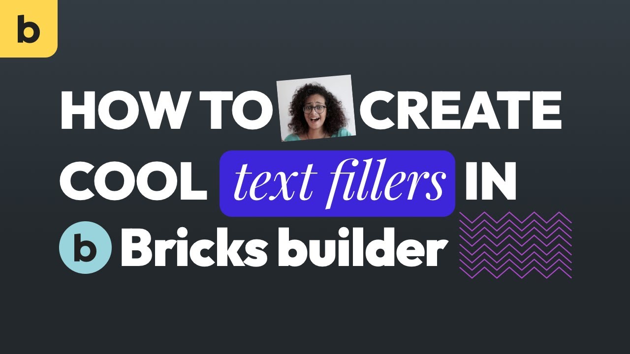 Как создавать классные текстовые заполнители в Bricks Builder