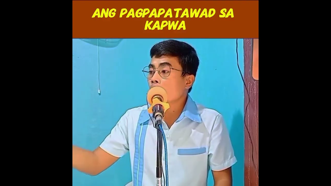 ANG GANTIMPALA NG PAGPAPATAWAD SA KAPWA