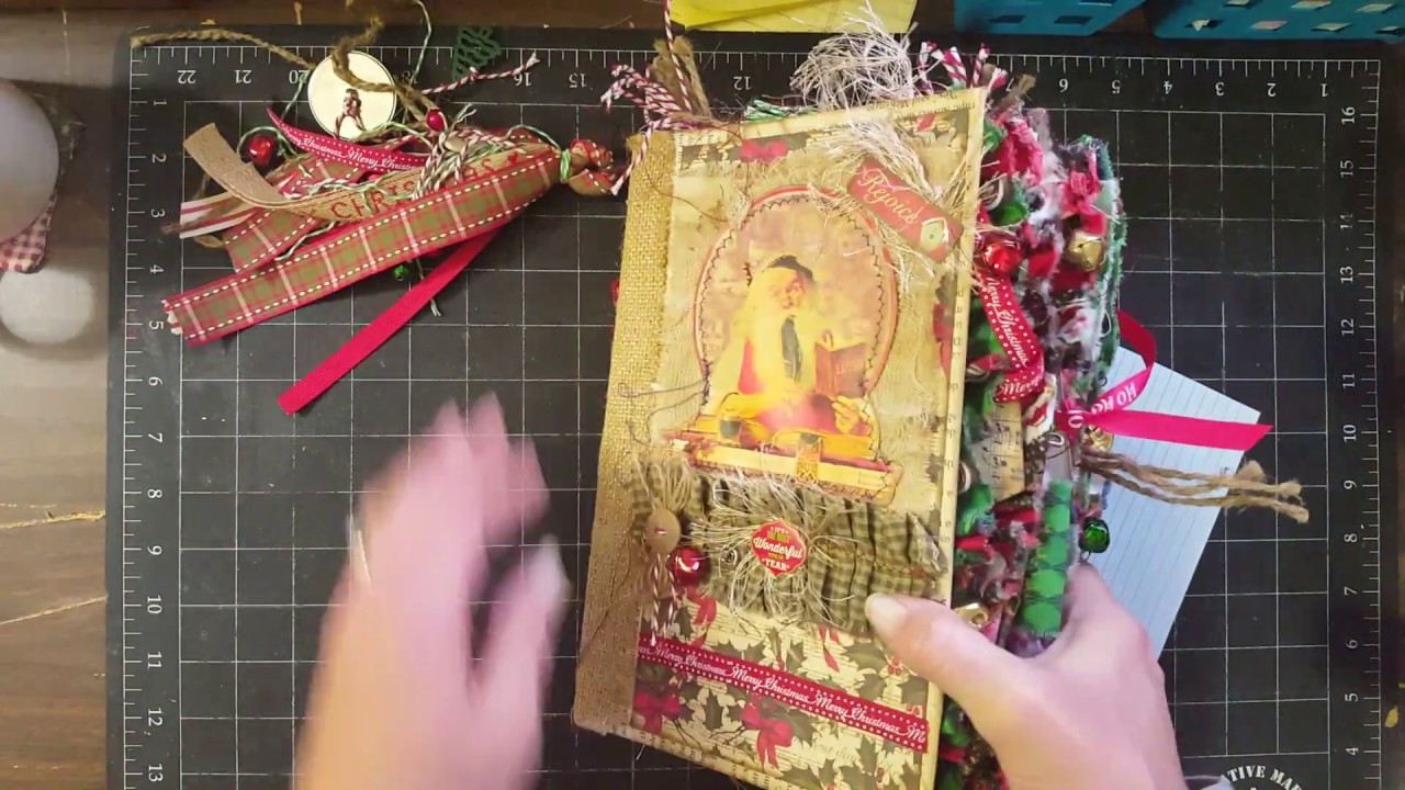 Rockwell Christmas junk journal share