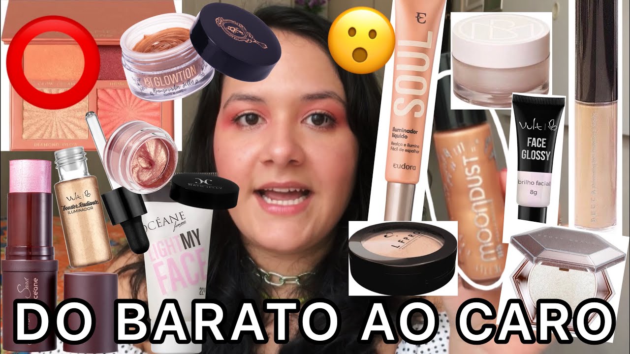 QUAL É O MELHOR ILUMINADOR CREMOSO? COMPAREI MAIS DE 15 PRODUTOS!!! 😮 *NACIONAIS E IMPORTADOS*