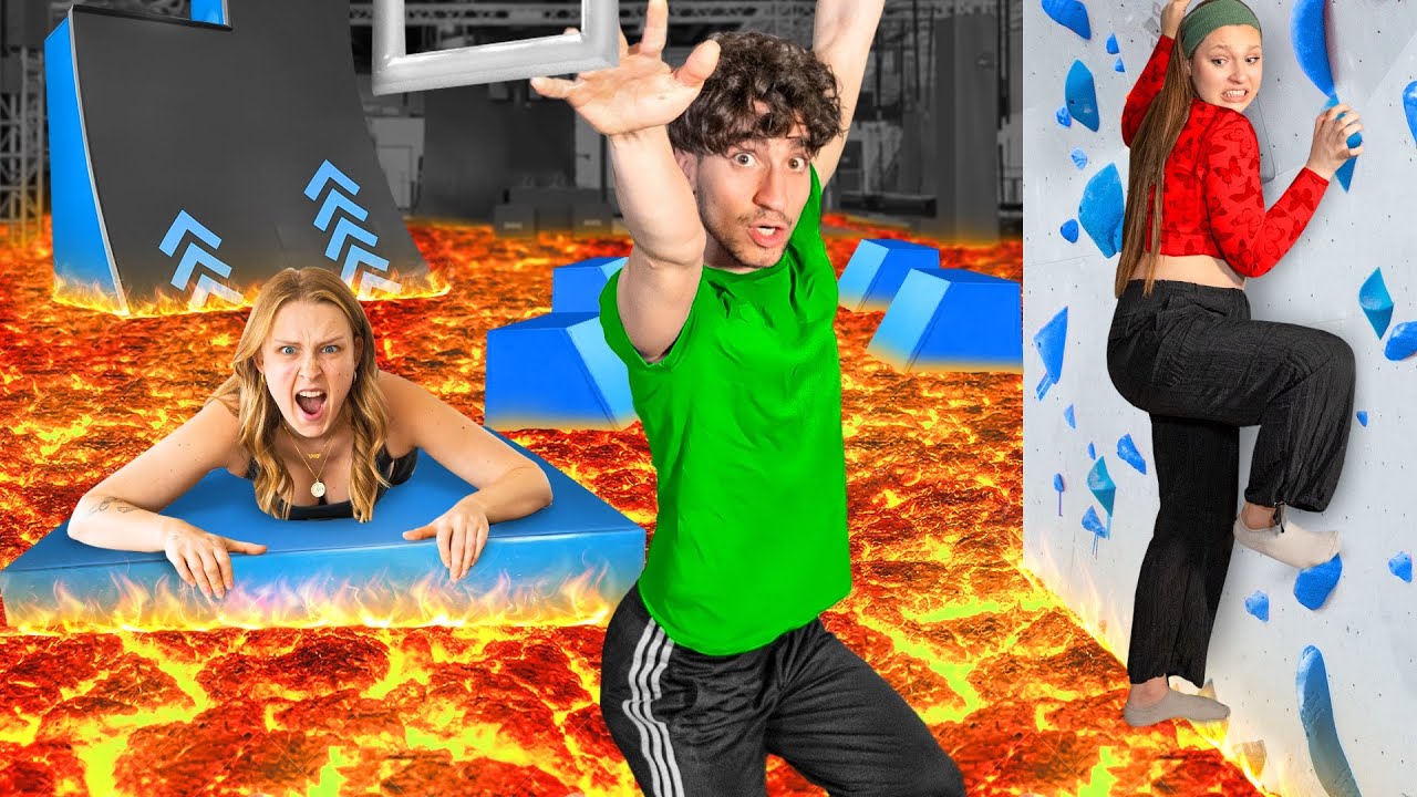 DER BODEN IST LAVA in BOULDER HALLE 🥵 (feat. Rick, Lucy, Theresa)