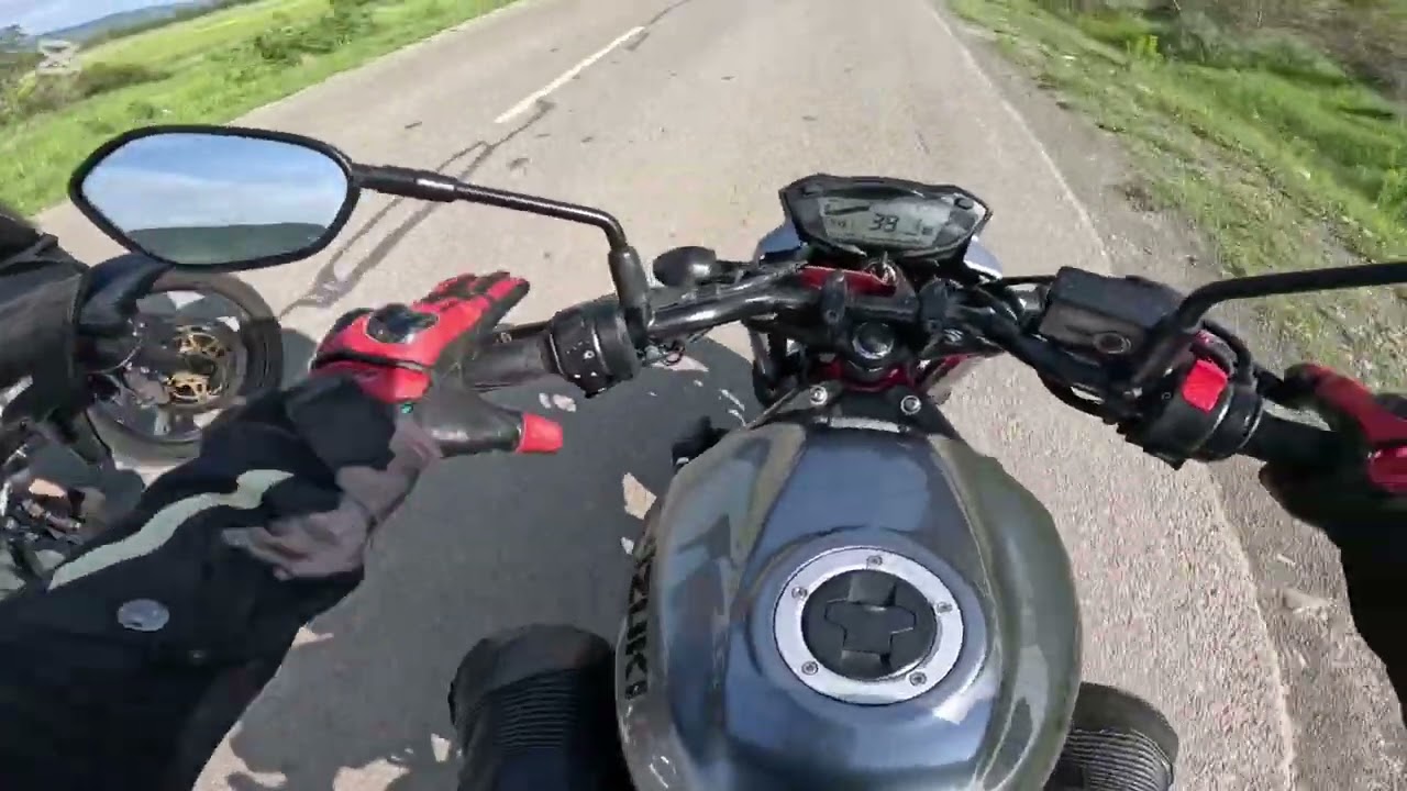 Suzuki sv 650(2019)drag race moments.