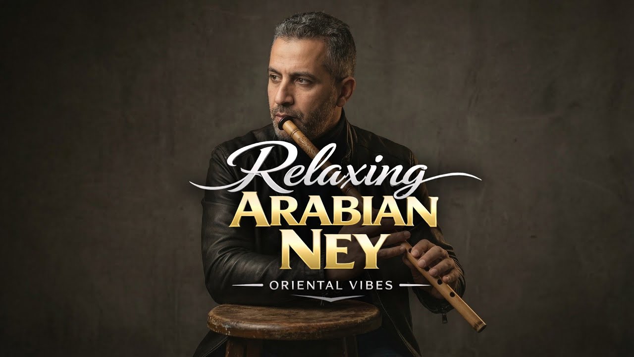 ناي بنسمات شرقية وموسيقى هادئة لاستراحة قصيرة وتجديد الطاقة