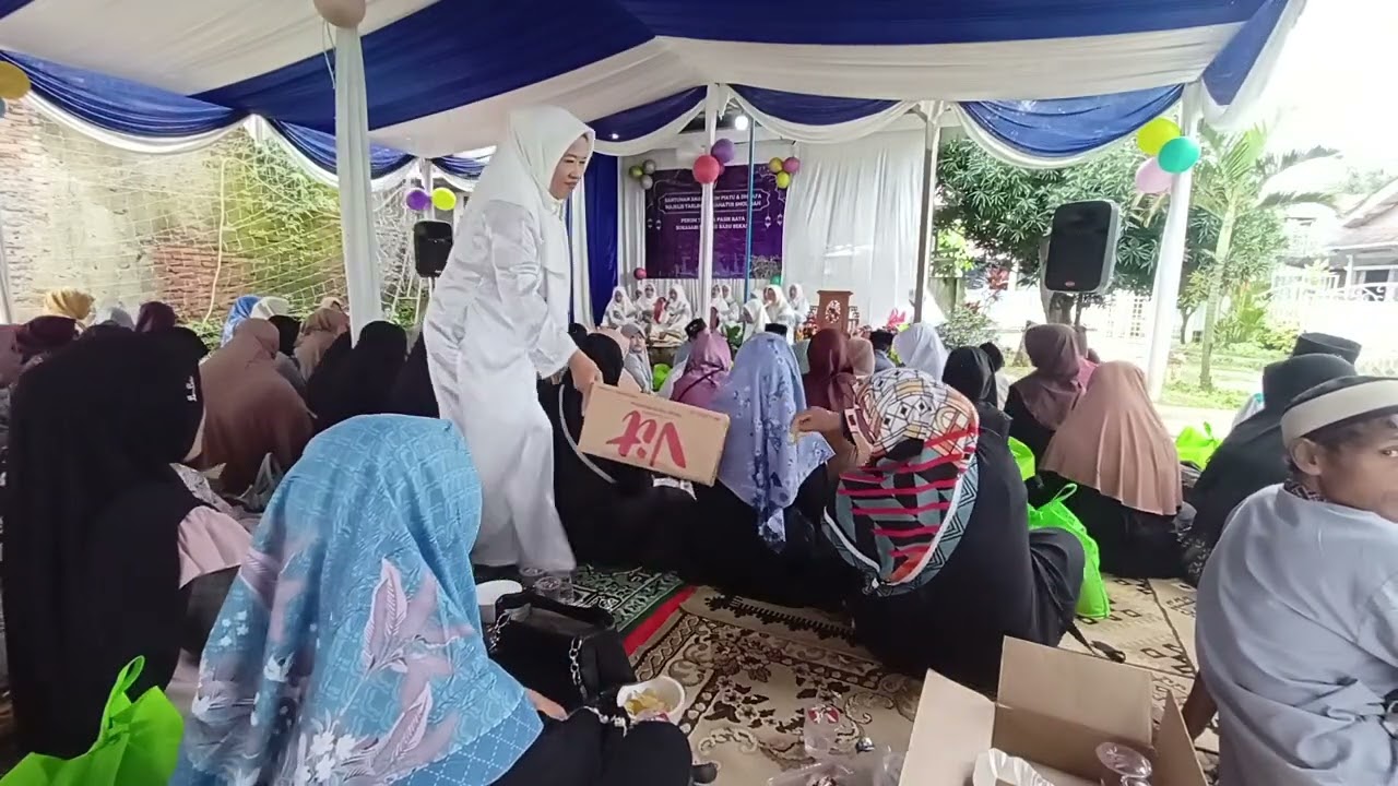 Tawaquf MT. Ummahatus Sholihah, Santunan anak yatim dan dhuafa 01022026