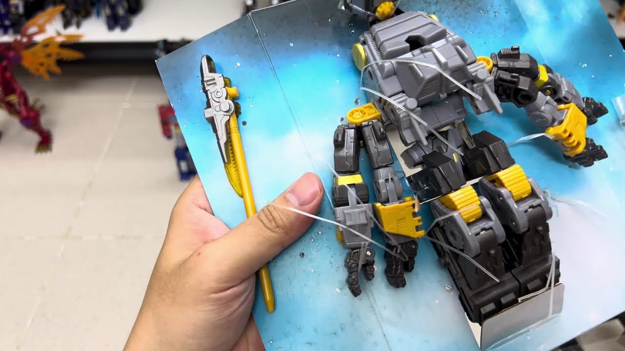 Đập hộp Transformers Age of the Primes Voyager Class The Thirteen Amalgamous Prime