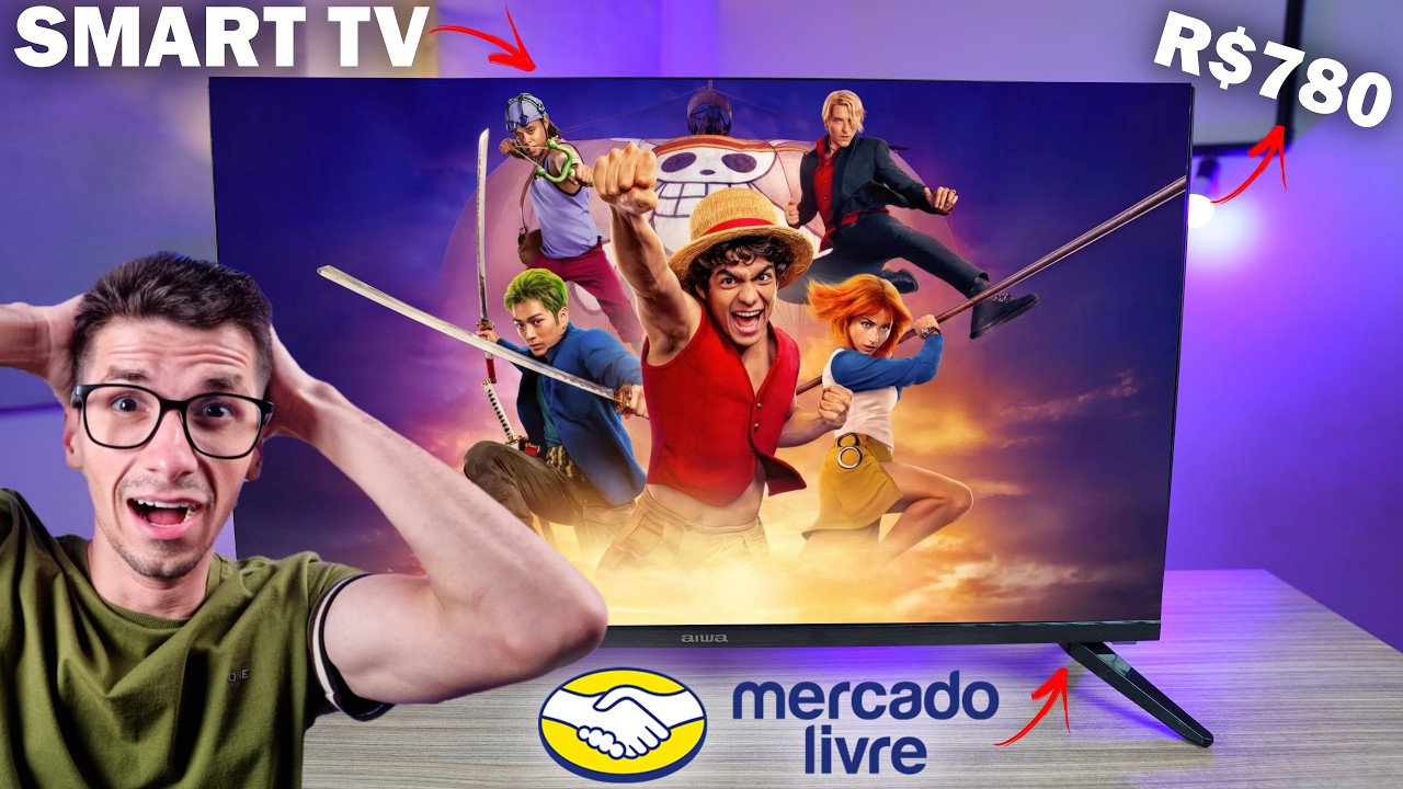 Resolvi COMPRAR a Android TV MAIS BARATA DA INTERNET - SMART TV AIWA 32