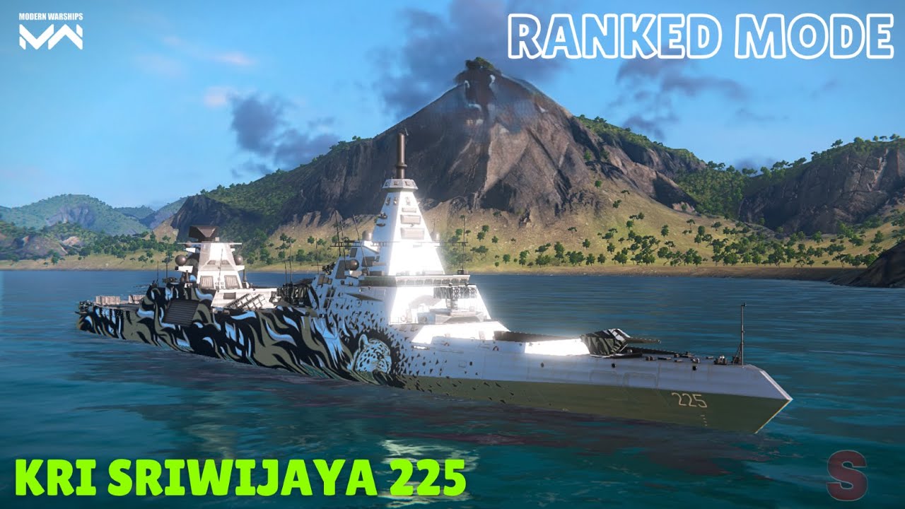 KRI Sriwijaya 225 Is Best Destroyer In Ranked Mode | Modern Warships