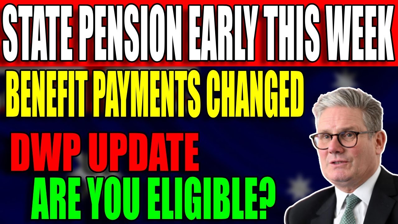 DWP confirms state pension and benefit payments to come early this week - check if you're affected