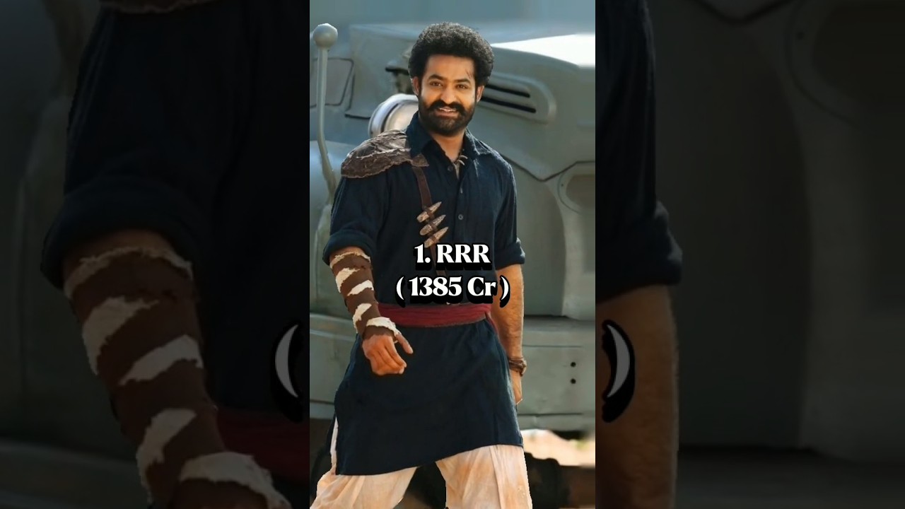 Top 10 Highest Grossing Movie Of Jr. NTR 👑🔥😈 #trending #youtubeshorts