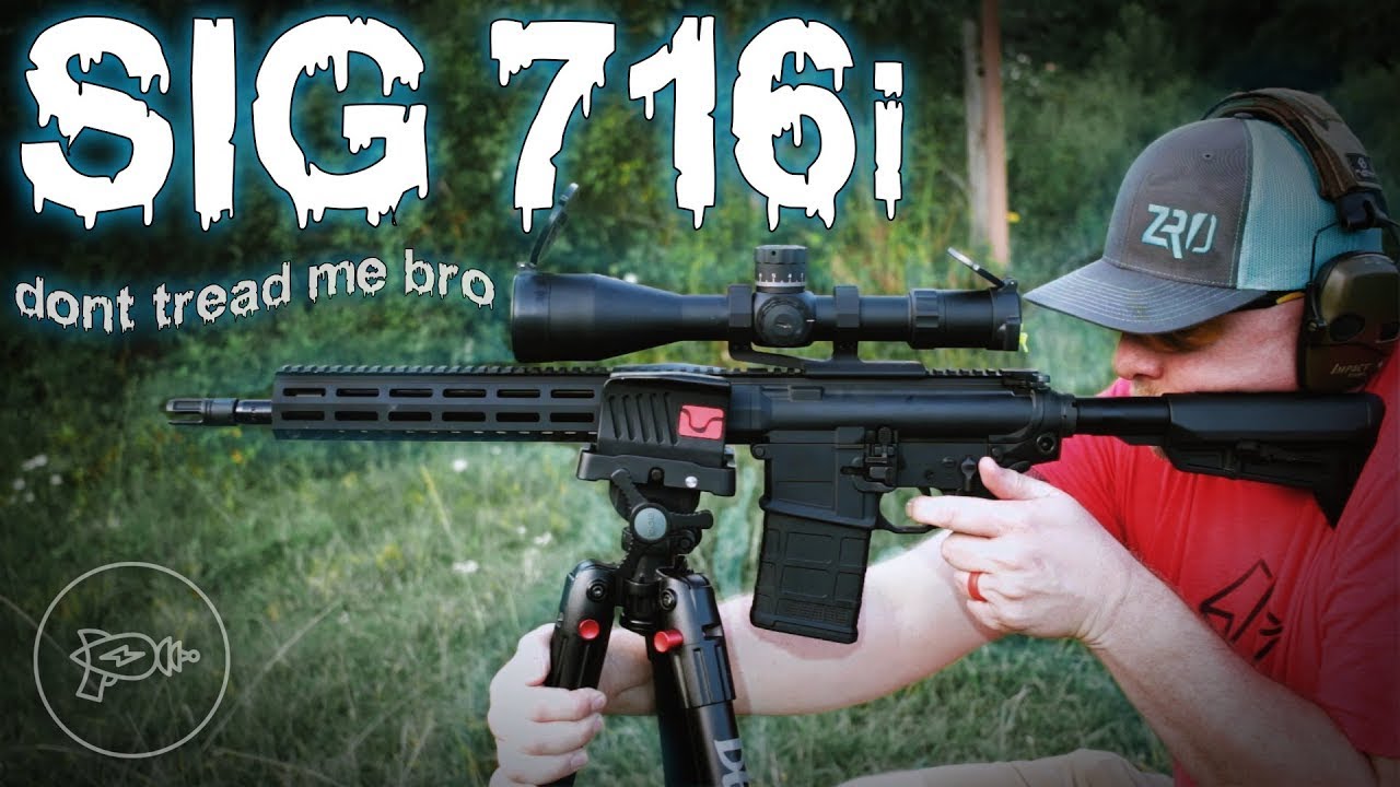 [Обзор] Sig Sauer 716i TREAD: AR-10 из 10?