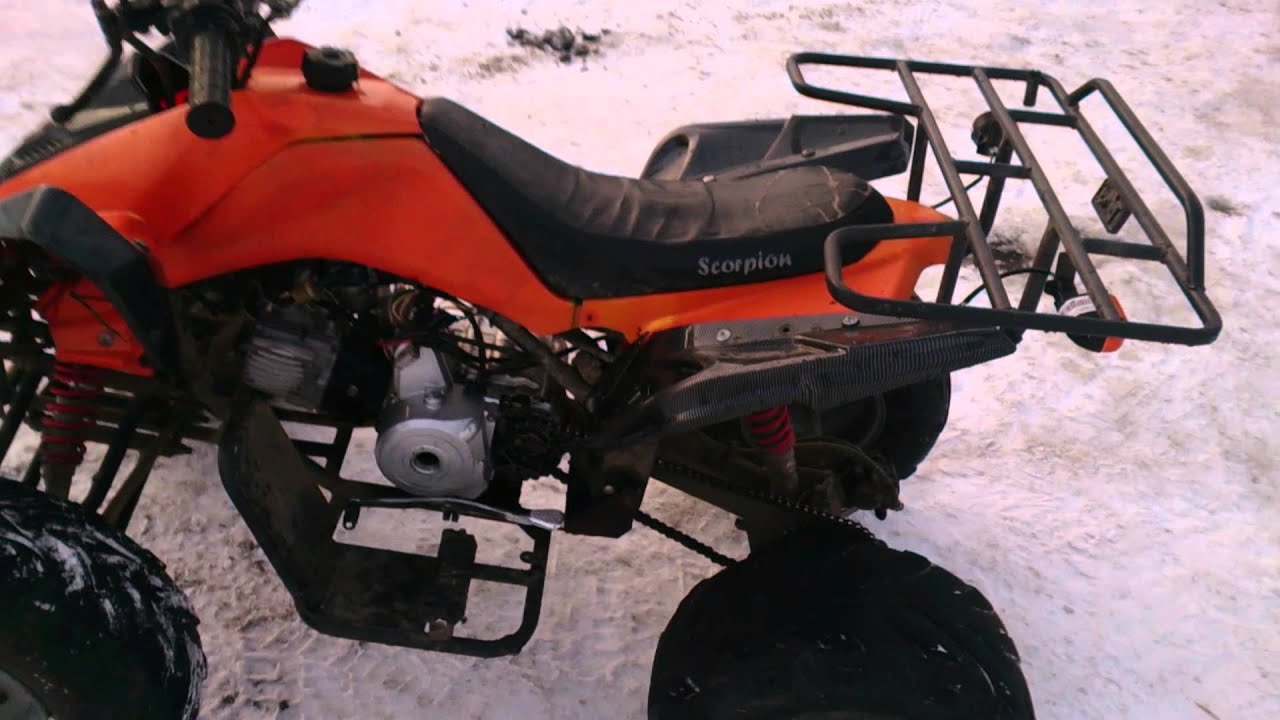 Обзор квадроцикла Scorpion 110cc