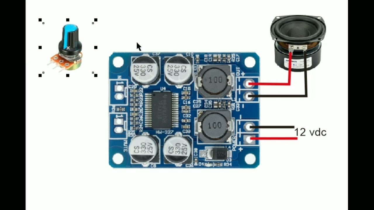CARA MERAKIT POTENSIO POWER TDA TPA3118