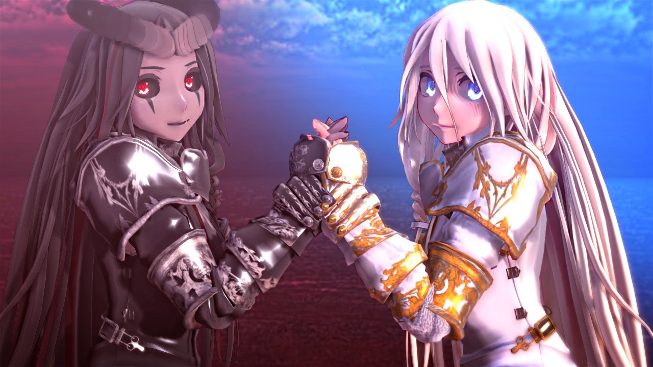 【MMDモデル配布】誰ガ為ノ世界【Tda式IA騎士】English subs