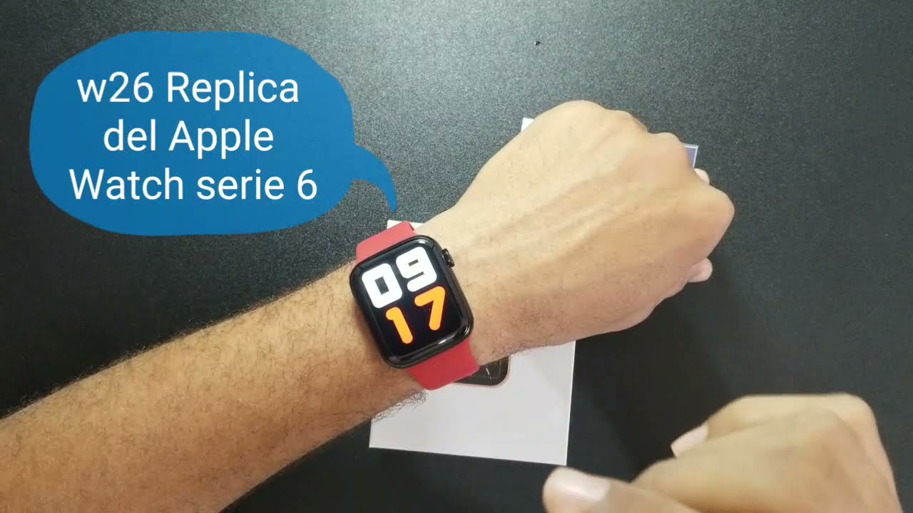Como Poner y Añadir  FOTOS y CARATULAS  en  Smart Watch 26 ⌚/ Reloj  w26 Serie 6