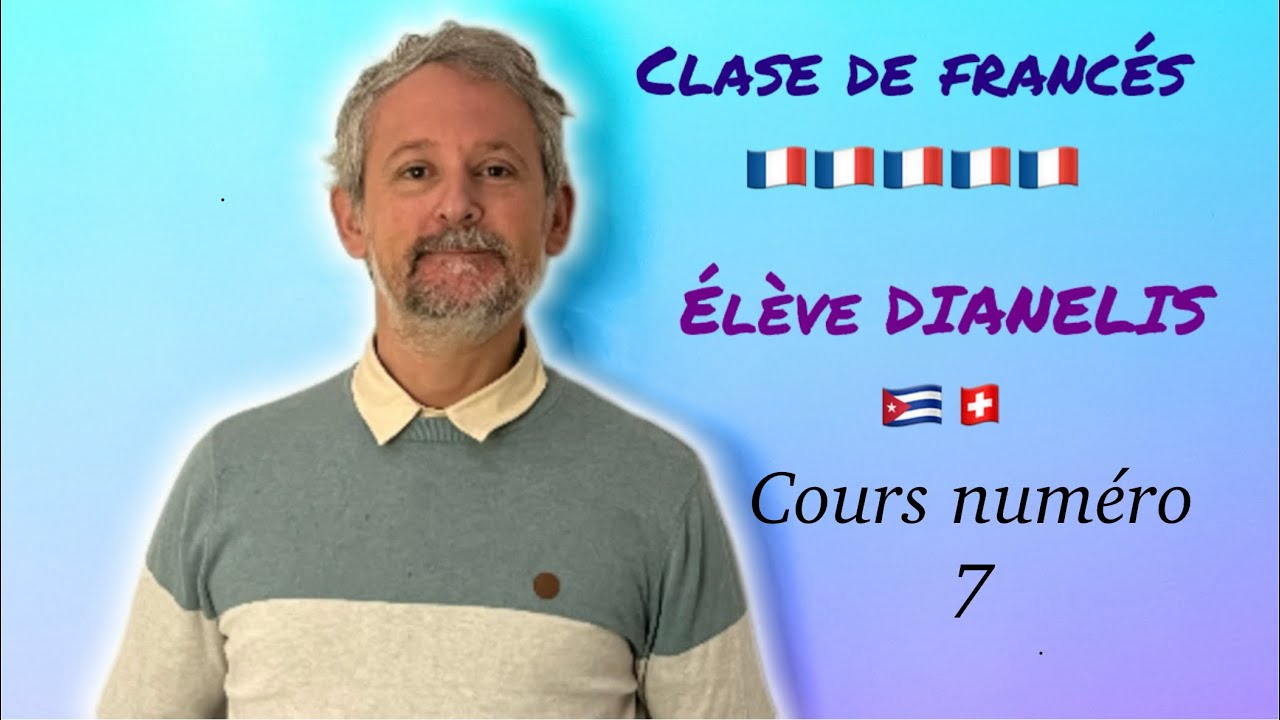 Clase de francés 🇫🇷 en directo. Éleve Dianelis. Traducción de oraciones (7)