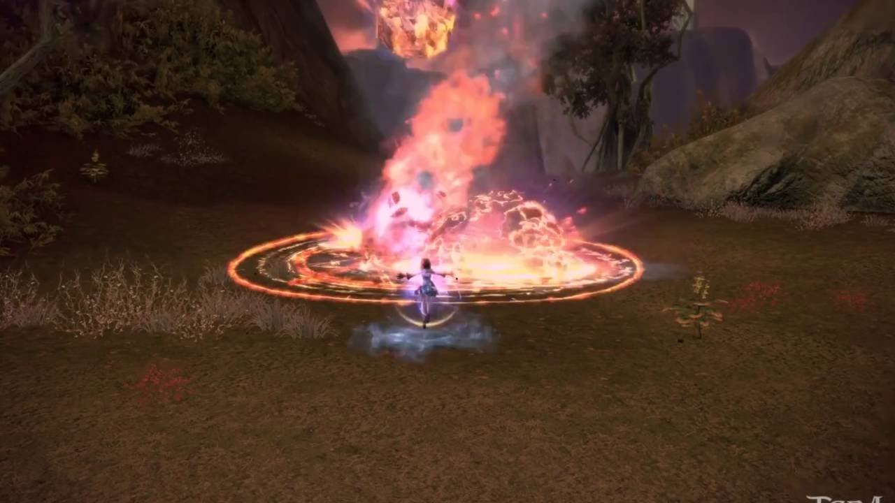 TERA: Sorcerer skill animation preview