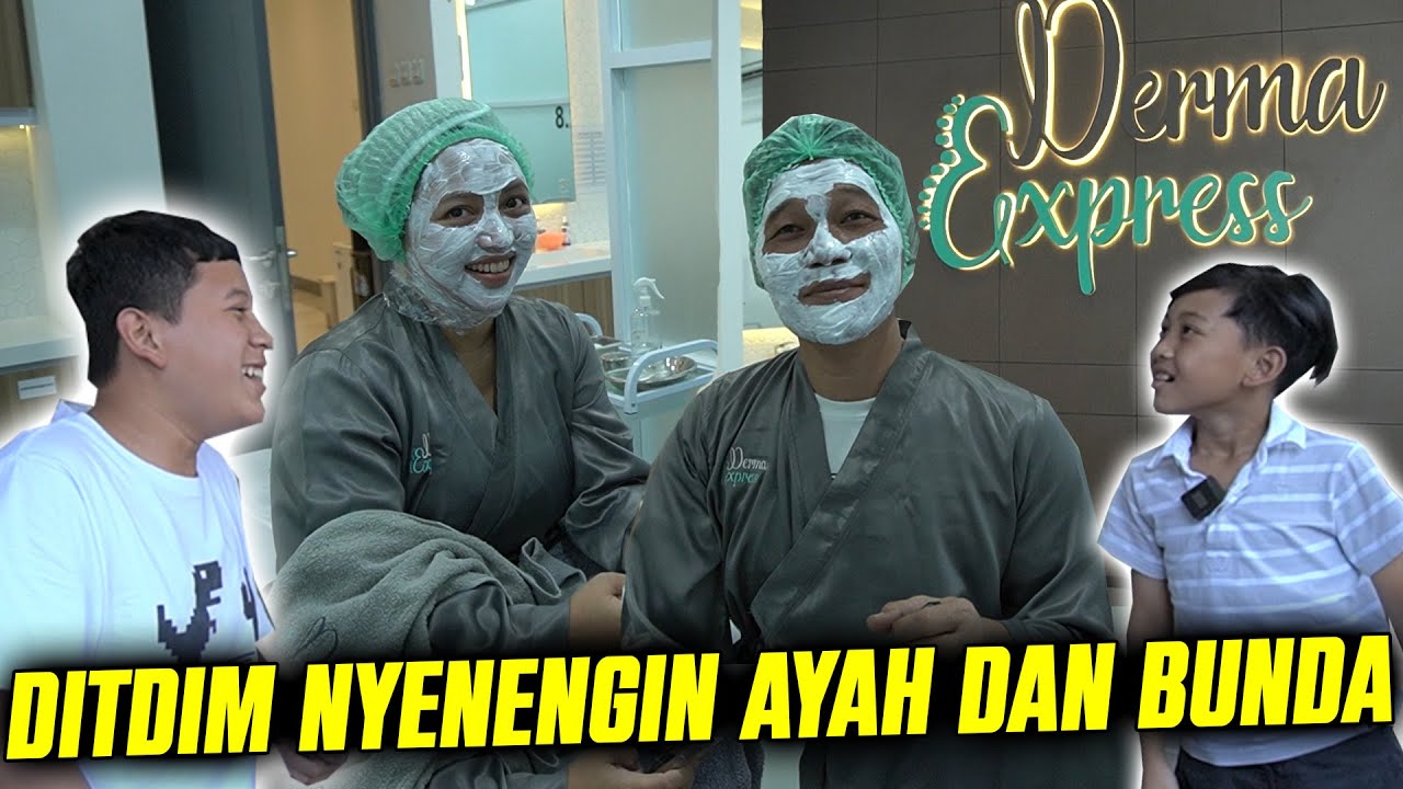 DITDIM BERI HADIAH AYAH DAN BUNDA PERAWATAN DI @derma_express