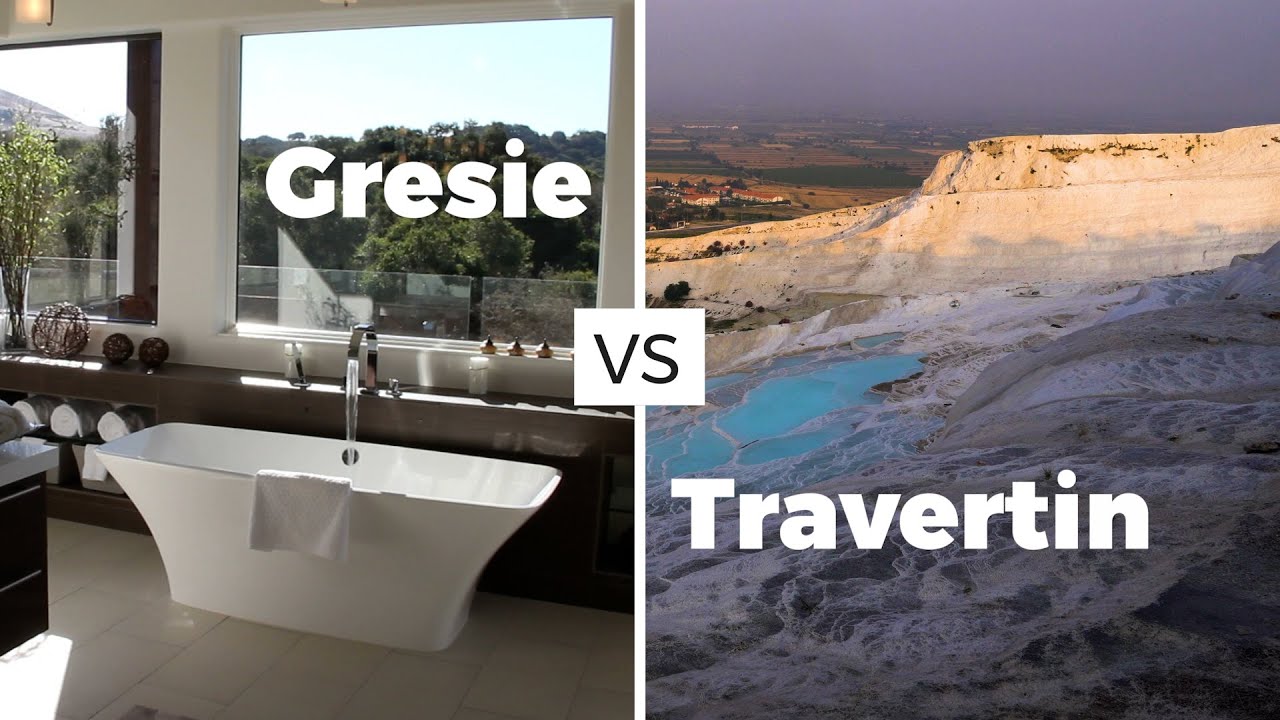 Gresie vs Travertin | Comparatie intre materiale