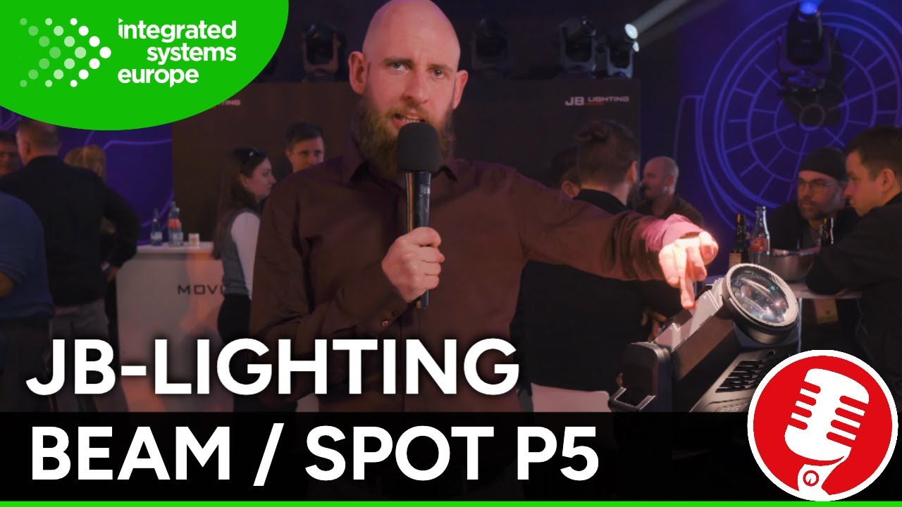 JB-Lighting P5: miniaturowy BEAM / SPOT | ISE 2026