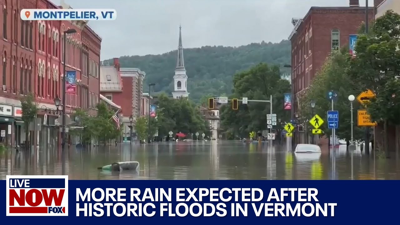 Historic flooding in Vermont causes major damage, now the cleanup begins | LiveNOW from FOX
