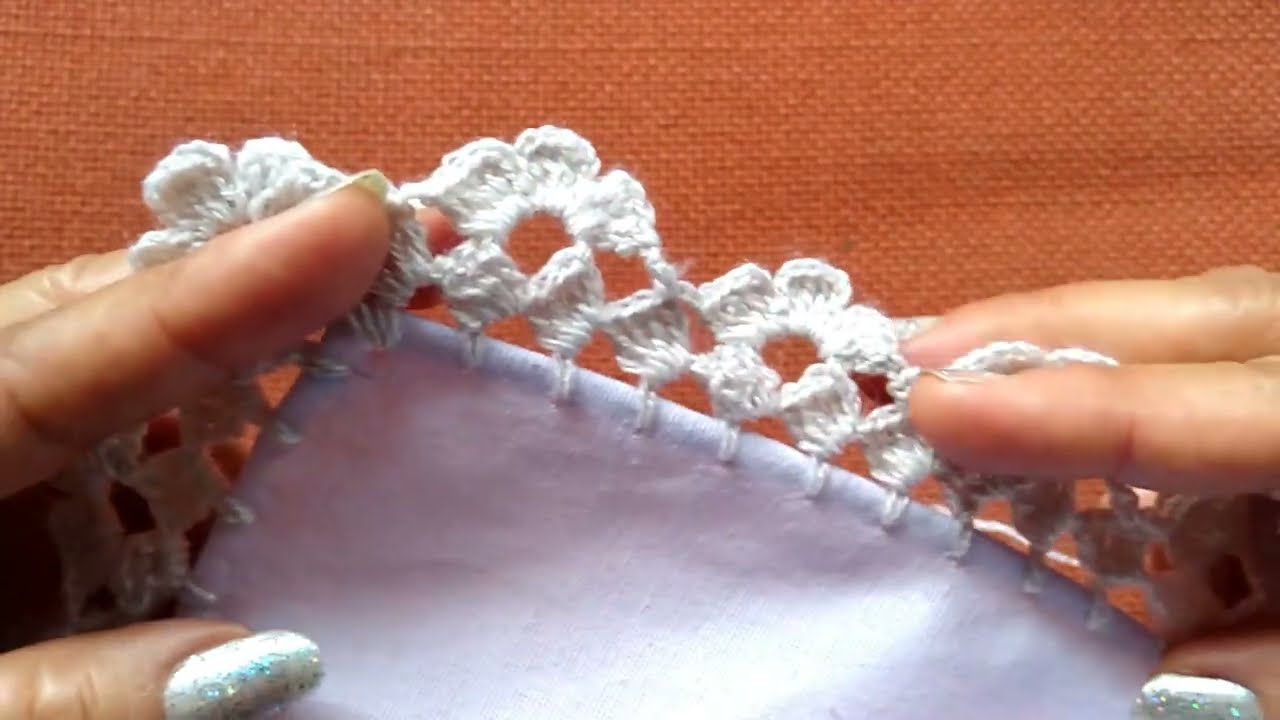 PUNTILLA NUM 491 BONITA Y FÁCIL#crochet #arte #tejidos #servilletas #parati #manualidades #manteles